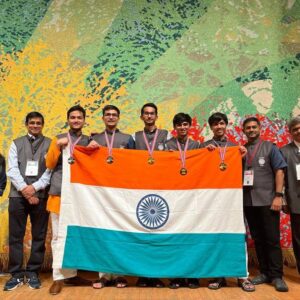 Indian Team won three gold and two silver medals in International Physics Olympiad