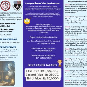 International Conference(Hybrid Mode)MAGIS in the MACHINE:AI for Greater Good